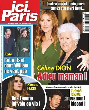 Ici Paris N°3890 Du 22 Janvier 2020 [Magazines]