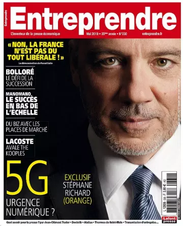 Entreprendre N°330 – Mai 2019 [Magazines]