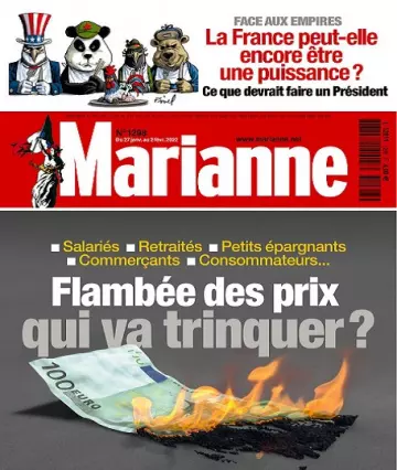 Marianne N°1298 Du 27 Janvier 2022 [Magazines]