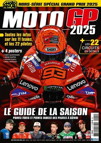 Moto Revue Hors-Série - MotoGP 2025 [Magazines]