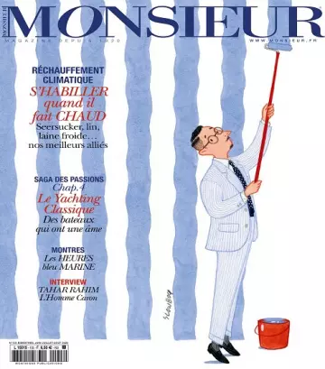 Monsieur Magazine N°155 – Juin-Août 2022  [Magazines]