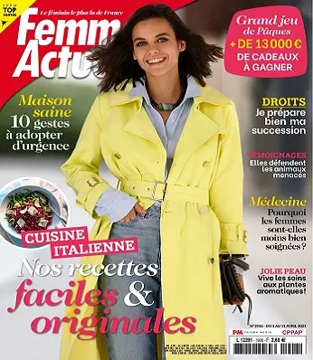 Femme Actuelle N°1906 Du 5 Avril 2021  [Magazines]