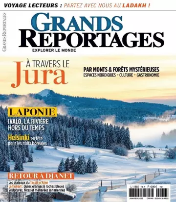 Grands Reportages Hors Série N°45 – Janvier-Février 2023  [Magazines]