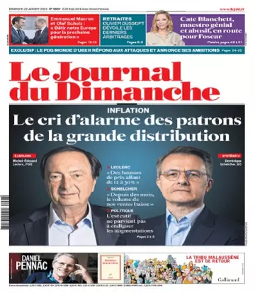 Le Journal Du Dimanche N°3967 Du 22 au 28 Janvier 2023  [Journaux]