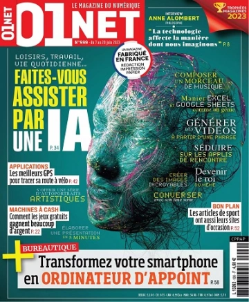 01Net N°999 Du 7 au 20 Juin 2023 [Magazines]