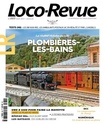 Loco-Revue N°889 – Août 2021 [Magazines]