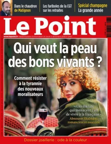 Le Point - 5 Décembre 2019  [Magazines]