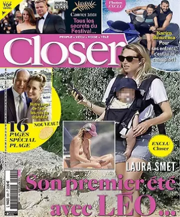 Closer N°840 Du 16 au 22 Juillet 2021 [Magazines]