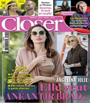 Closer N°824 Du 26 Mars 2021 [Magazines]