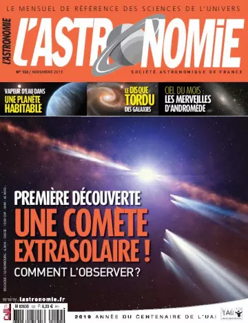 L’Astronomie - Novembre 2019 [Magazines]