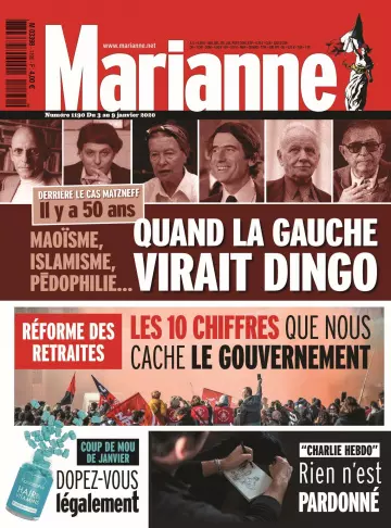 Marianne N°1190 - 3 au 9 Janvier 2020 [Magazines]