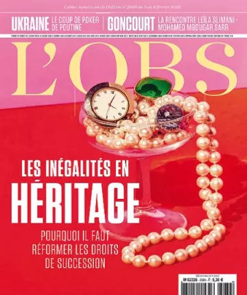 L’Obs N°2989 Du 3 au 9 Février 2022  [Magazines]