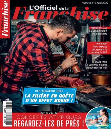 L’Officiel De La Franchise N°219 – Avril 2022  [Magazines]