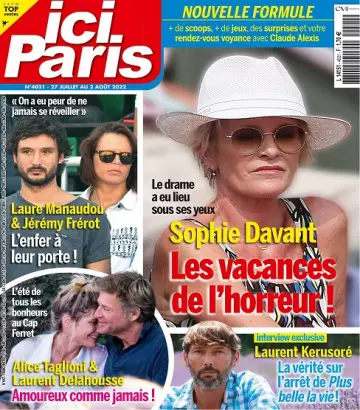 Ici Paris N°4021 Du 27 Juillet 2022 [Magazines]