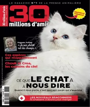 30 Millions d’Amis N°388 – Octobre 2020 [Magazines]