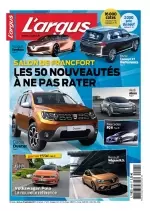 L'Argus N°4515 Du 14 Au 27 Septembre 2017 [Magazines]