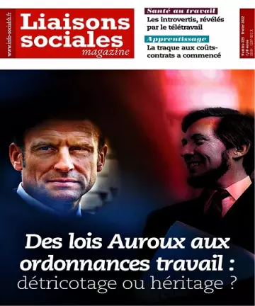 Liaisons Sociales Magazine N°229 – Février 2022 [Magazines]