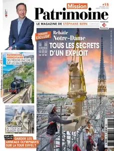 Mission Patrimoine N.15 - Décembre 2024 - Janvier-Février 2025  [Magazines]