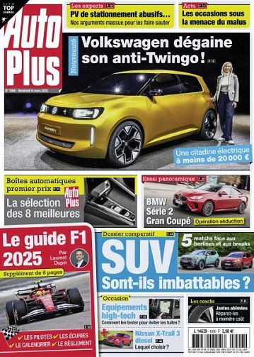 Auto Plus - 14 Mars 2025  [Magazines]