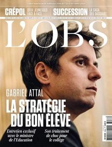 L’Obs - 7 Décembre 2023 [Magazines]