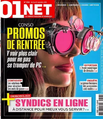 01Net N°958 Du 8 au 21 Septembre 2021 [Magazines]