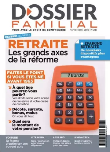 Dossier Familial - Novembre 2019 [Magazines]