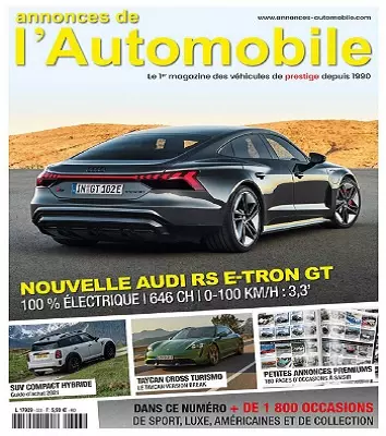 Annonces Automobile N°333 – Avril 2021 [Magazines]