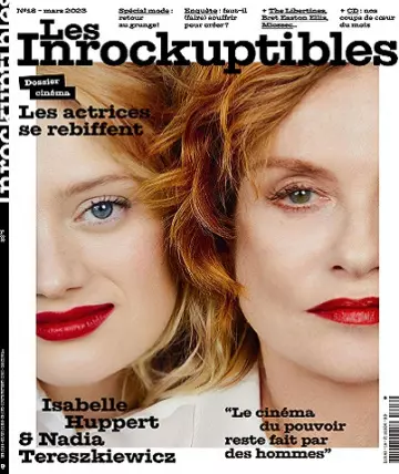 Les Inrockuptibles N°18 – Mars 2023 [Magazines]