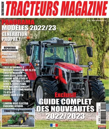 Tracteurs Magazine N°24 – Janvier-Mars 2022  [Magazines]