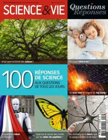 Science & Vie Questions Réponses - Décembre 2019 - Février 2020  [Magazines]