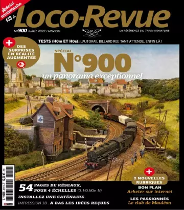 Loco-Revue N°900 – Juillet 2022 [Magazines]