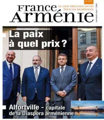 France Arménie N°501 – Novembre 2022 [Magazines]