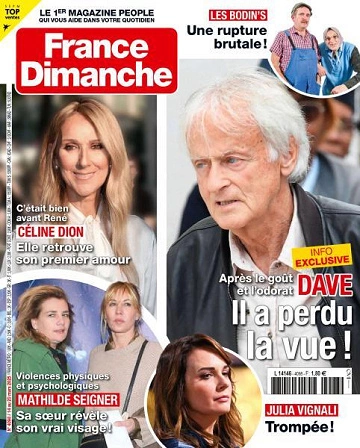 France Dimanche - 14 Mars 2025  [Magazines]