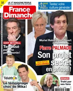 France Dimanche N.4083 - 29 Novembre 2024 [Magazines]