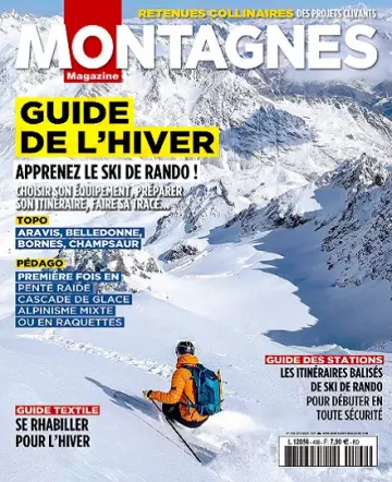 Montagnes Magazine N°498 – Décembre 2021 [Magazines]