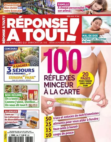 Réponse À Tout N°346 – Avril 2019  [Magazines]