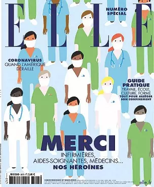 Elle N°3875 Du 27 Mars 2020 [Magazines]