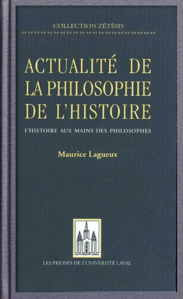 Actualité de la philosophie de l'histoire [Livres]