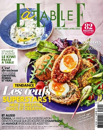 Elle à Table - Mars-Avril 2025 [Magazines]