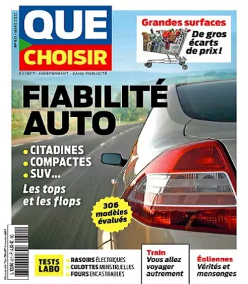 Que Choisir N°611 – Mars 2022 [Magazines]