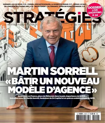 Stratégies N°2140 Du 1er au 7 Septembre 2022  [Magazines]