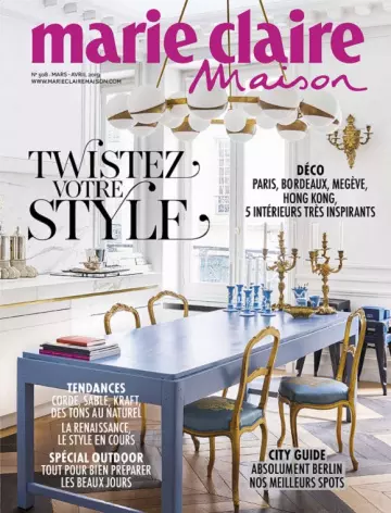 Marie Claire Maison N°508 – Mars-Avril 2019  [Magazines]