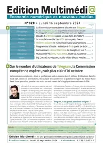 Edition Multimédi@ N.331 - 16 Septembre 2024  [Journaux]