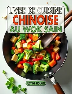 Livre De Cuisine Chinoise Au Wok Sain  [Livres]