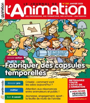 Le Journal De L’Animation N°235 – Janvier 2023 [Magazines]