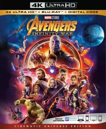 Avengers: Infinity War  [BLURAY REMUX 4K] - MULTI (TRUEFRENCH)