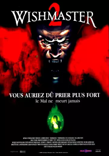 Wishmaster 2 - Le Mal Ne Meurt Jamais  [HDLIGHT 1080p] - MULTI (FRENCH)