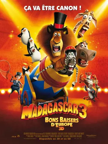 Madagascar 3, Bons Baisers D?Europe  [HDLIGHT 1080p] - MULTI (FRENCH)