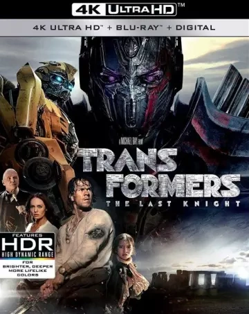 Transformers: The Last Knight [BLURAY 4K] - MULTI (TRUEFRENCH)