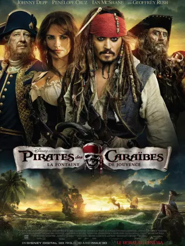 Pirates des Caraïbes : la Fontaine de Jouvence  [WEB-DL 4K] - MULTI (TRUEFRENCH)